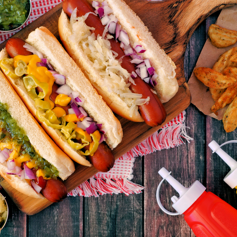 Jumbo All Beef Hot Dogs